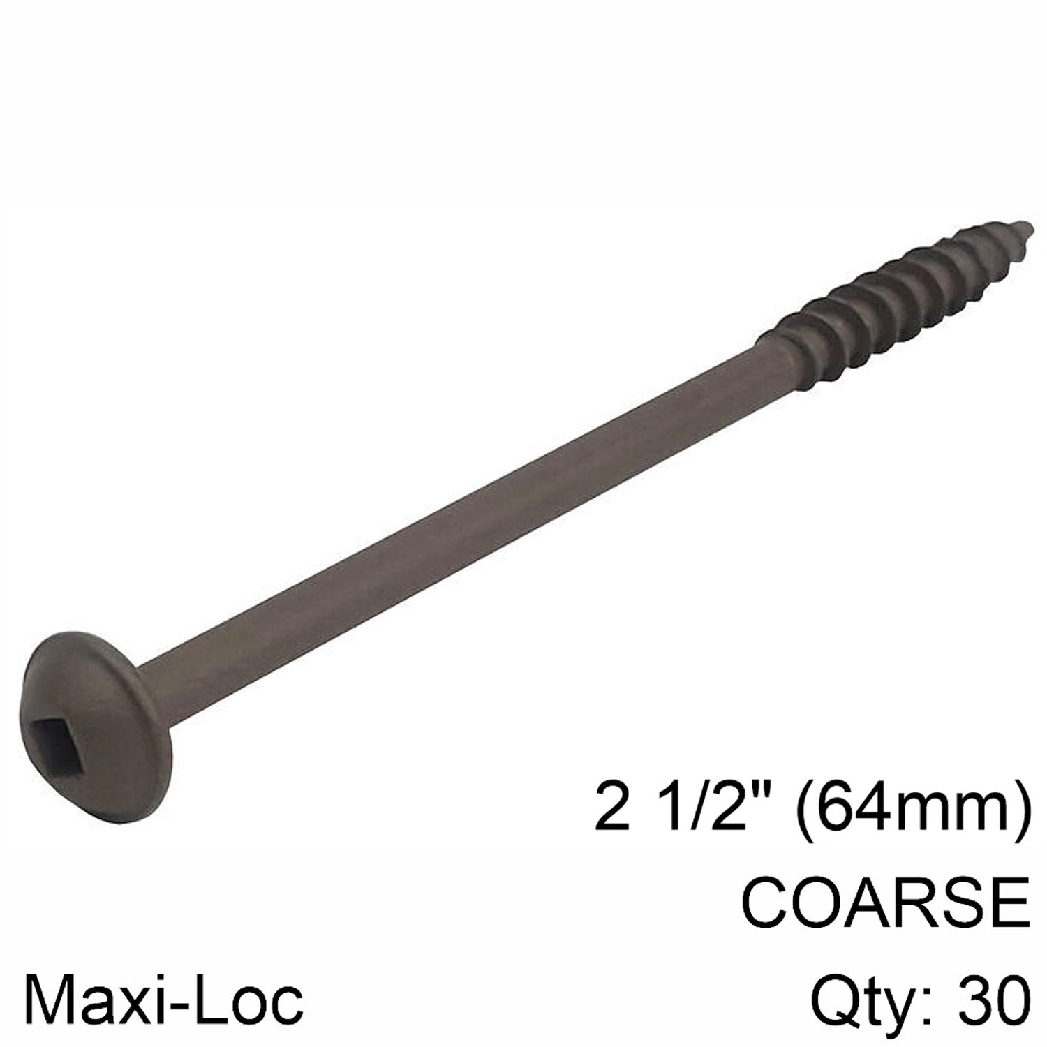 KREG Hd Protec Kote Pocket Hole Screws 64mm 2.50' #14 Coarse Thread Mx
